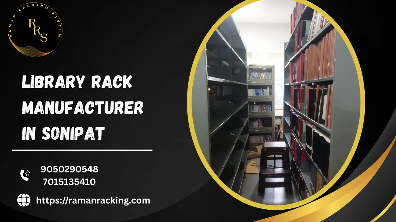 1. Best Library Display Rack Manufacturer in Sonipat