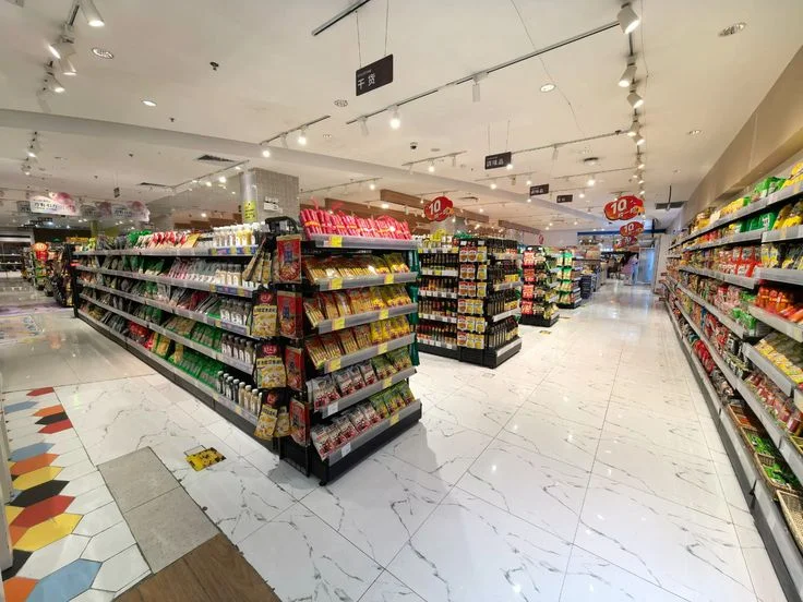 Supermarket Rack Center Gondola Rack